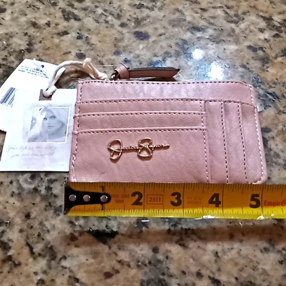 Jessica Simpson Wallet. NWT. Powder Blush. With built in Key Chain. - Picture 11 of 11